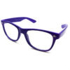 Wayfarer briller uden styrke - Lilla
