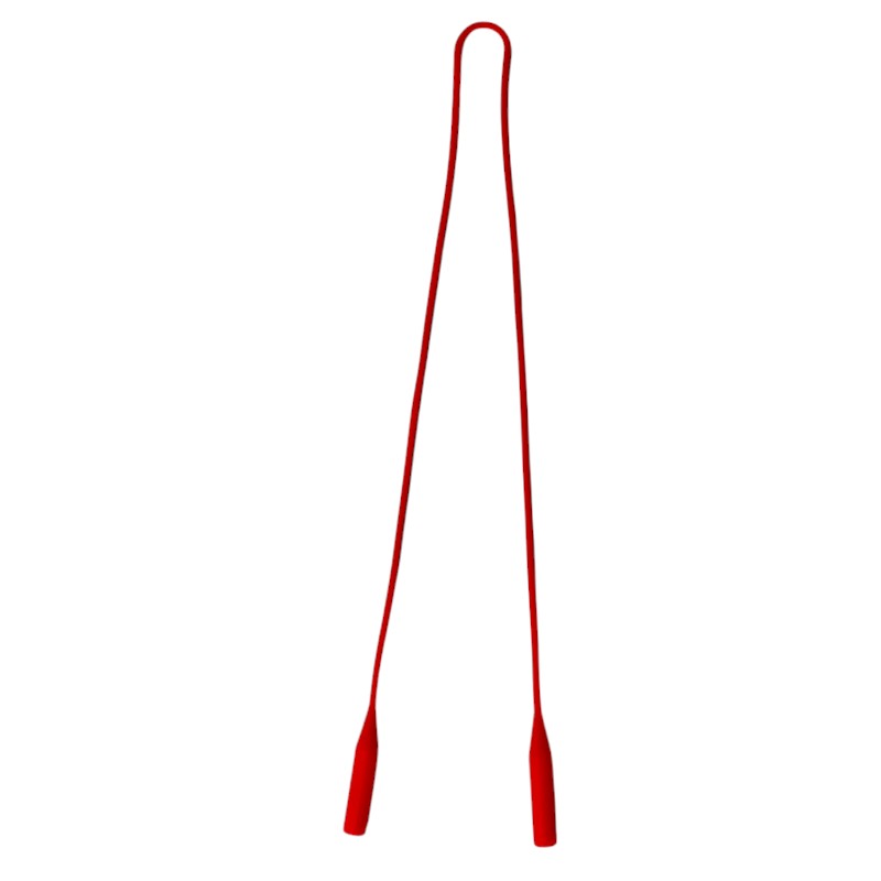 Gummi sports brillesnor - Rød