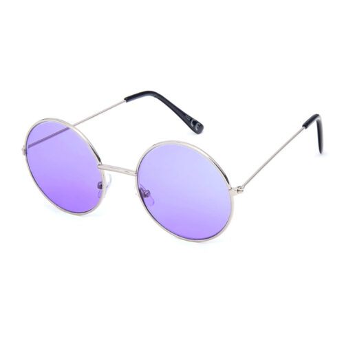 Pyöreät John Lennon -lasit - Purppuranpunaiset linssit