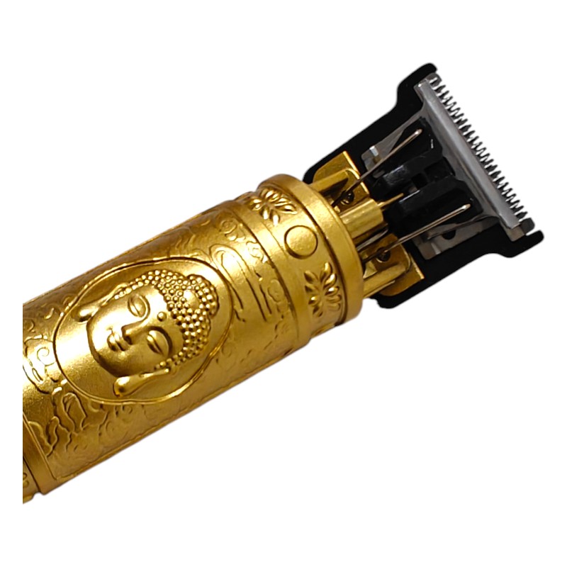 Guld Buddha hår og skæg skin fade trimmer - Billede 4