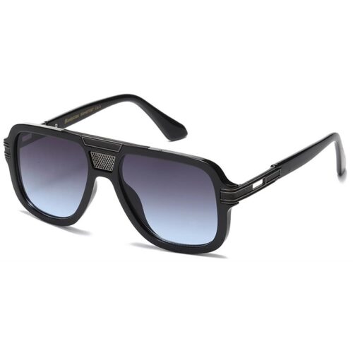 Sorte Manhattan Millionaire Solbriller - Angus  | Sort - Mørke fade glas