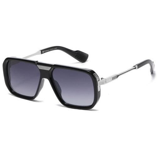 Manhattan Millionaire Solbriller - Gerard  | Sølv -  Mørke fade glas