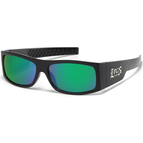 Locs Solbriller - Vale | Blå-grønne spejlglas